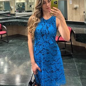 Sandro above knee lace guipure dress